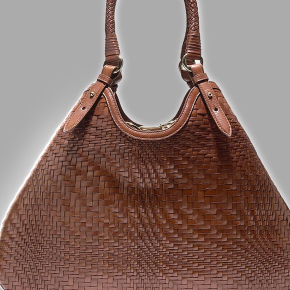 Genevieve Weave large triangle tote - Picture 6 of 12